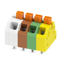SPTAF 1/ 4-3,5-EL MC WH-YE PCB terminal block