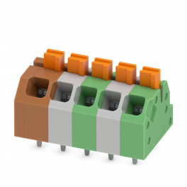 SPTAF 1/ 5-3,5-EL MC:BN,GY,GN PCB terminal block