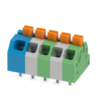 SPTAF 1/ 5-3,5-EL MC:BU,GY,GN PCB terminal block