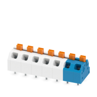 SPTAF 1/ 7-5,0-EL MC:WH-BU PCB terminal block