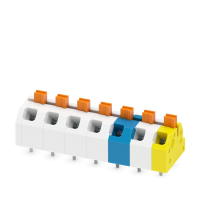 SPTAF 1/ 7-5,0-EL MC:WH-YE PCB terminal block