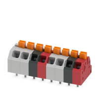 SPTAF 1/ 8-3,5-EL MCGY/BK/RD PCB terminal block