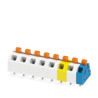 SPTAF 1/ 8-5,0-EL MC:WH-BU PCB terminal block