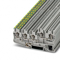 STIO 2,5/4-PE/2B/L Installation protective conductor terminal block