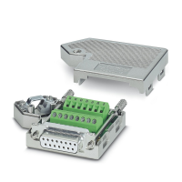 SUBCON 15/F-SH D-SUB bus connector