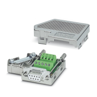 SUBCON-PLUS 9/F D-SUB bus connector