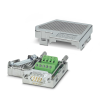SUBCON-PLUS 9/M D-SUB bus connector
