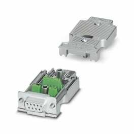 SUBCON-PLUS-F/AX 9 D-SUB bus connector
