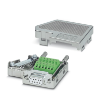 SUBCON-PLUS F1 D-SUB bus connector