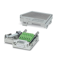 SUBCON-PLUS F2 D-SUB bus connector