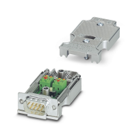 SUBCON-PLUS-PROFIB/AX D-SUB bus connector