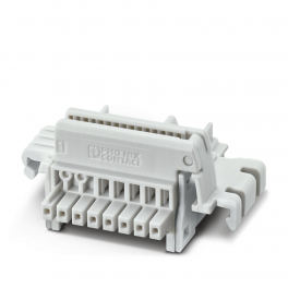 TBUS8-20,0-PPPPPPSS-7035 DIN rail bus connector