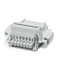 TBUS8-25,0-PPPPPPSS-7035 DIN rail bus connector