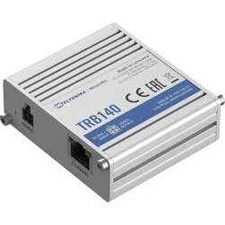 TRB140 4G (LTE) – Cat 4 up to 150 Mbps, 3G – Up to 42 Mbps, 2G – Up to 236.8 kbps