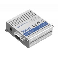 TRB142 4G (LTE) – Cat 1 up to 10 Mbps, 3G – Up to 42 Mbps, 2G – Up to 236.8 kbps
