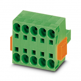 TSPC 5/ 2-STCL-7,62 BKBDWH:+UZ PCB connector
