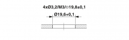 TU-06P1NC2WB5D Device connector front mounting