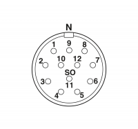 TU-12S1N12R4DU Cable connector