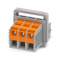 TW 50/ 3-CL Panel feed-through terminal block