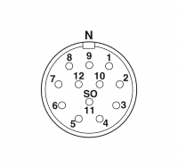 UC-12S2N8AR3DU Cable connector