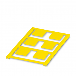 UC-EMLP (22X22) YE Plastic label