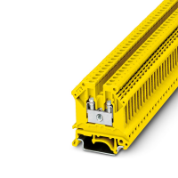 UK  3 N YE Feed-through terminal block