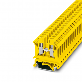 UK  6 N YE Feed-through terminal block