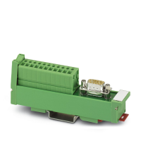 UM 25-D 9SUB/S/FRONT/Q Termination board