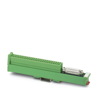 UM 25-D25SUB/B/FRONT/Q Termination board