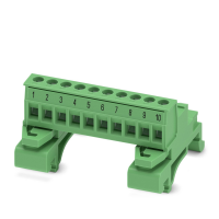 UMSTBHK 2,5/10-G BD:1-10 DIN rail connector