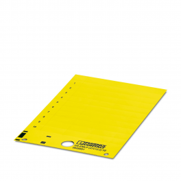 US-EMLP (27X12,5) YE Plastic label