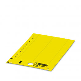 US-EMLP (40X10) YE Plastic label