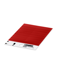 US-EMLP (52,5X15) RD Plastic label