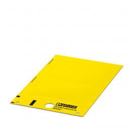 US-EMLP (85,6X54) YE Plastic label