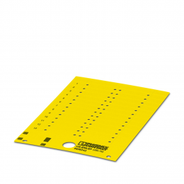 US-EMLSP (28X10) YE Markers for sticking on, screwing or riveting