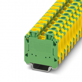 UT 16-PE/S Protective conductor terminal block