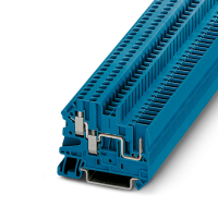 UT 2,5-TWIN/1P BU Feed-through terminal block