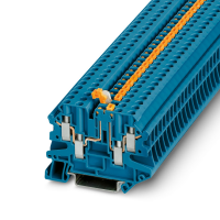 UT 4-QUATTRO-MT BU Knife-disconnect terminal block