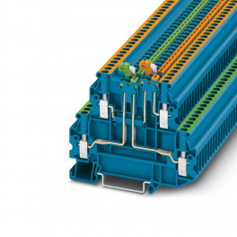 UTT 2,5-2MT-P/P BU Knife-disconnect terminal block