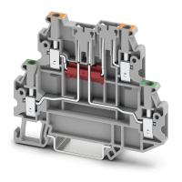 UTT 2,5-2TG-P/P Disconnect terminal block