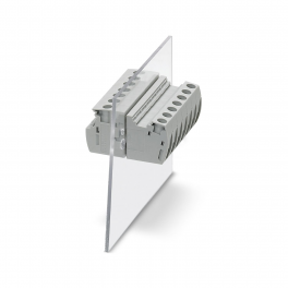 UW 4 GNYE Panel feed-through terminal block