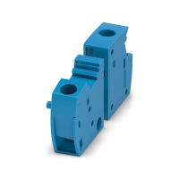 UW 4/S BU Panel feed-through terminal block