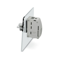 UW 95-POT-F/S GNYE Panel feed-through terminal block