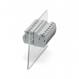 UWV 16 GNYE Panel feed-through terminal block