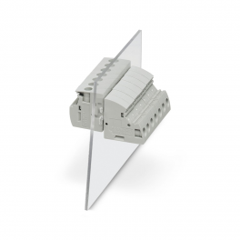UWV 4 GNYE Panel feed-through terminal block