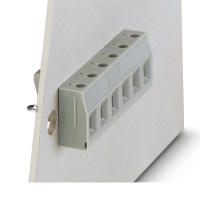 VDFK 4/K GNYE Panel feed-through terminal block