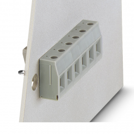 VDFK 4/K GNYE Panel feed-through terminal block