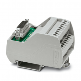 VIP-2/SC/D15SUB/F/LED Termination board