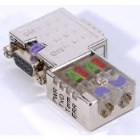 VIPA 972-0DP01 PROFIBUS Connector 90°, with PG Port, Metal Housing