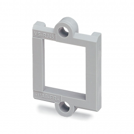 VS-08-A-RJ45/LP-1-IP 20 Panel-mount frame